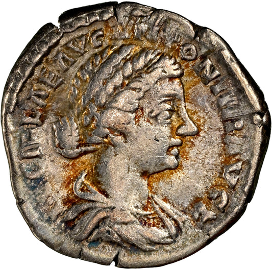 Roman Empire - Crispina - Silver Denarius - NGC F