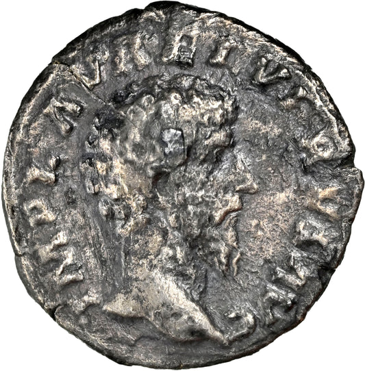 Roman Empire - Lucius Verus - Silver Denarius - NGC VF - RIC:463