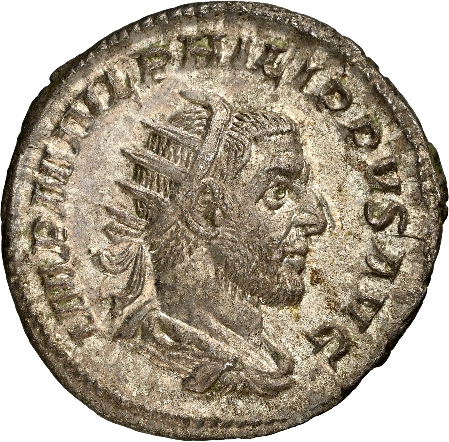 Roman Empire - Philip I - Silver Double-Denarius - NGC Ch AU - RIC:44b