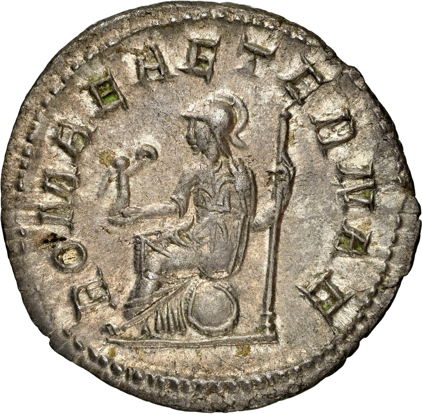 Roman Empire - Philip I - Silver Double-Denarius - NGC Ch AU - RIC:44b