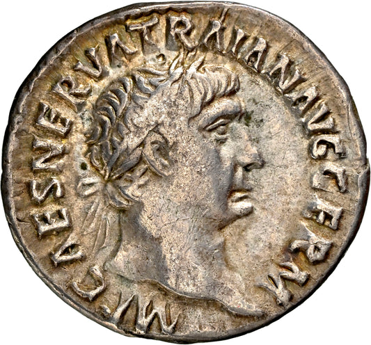 Roman Empire - Trajan - Silver Denarius - NGC VF - RIC:59