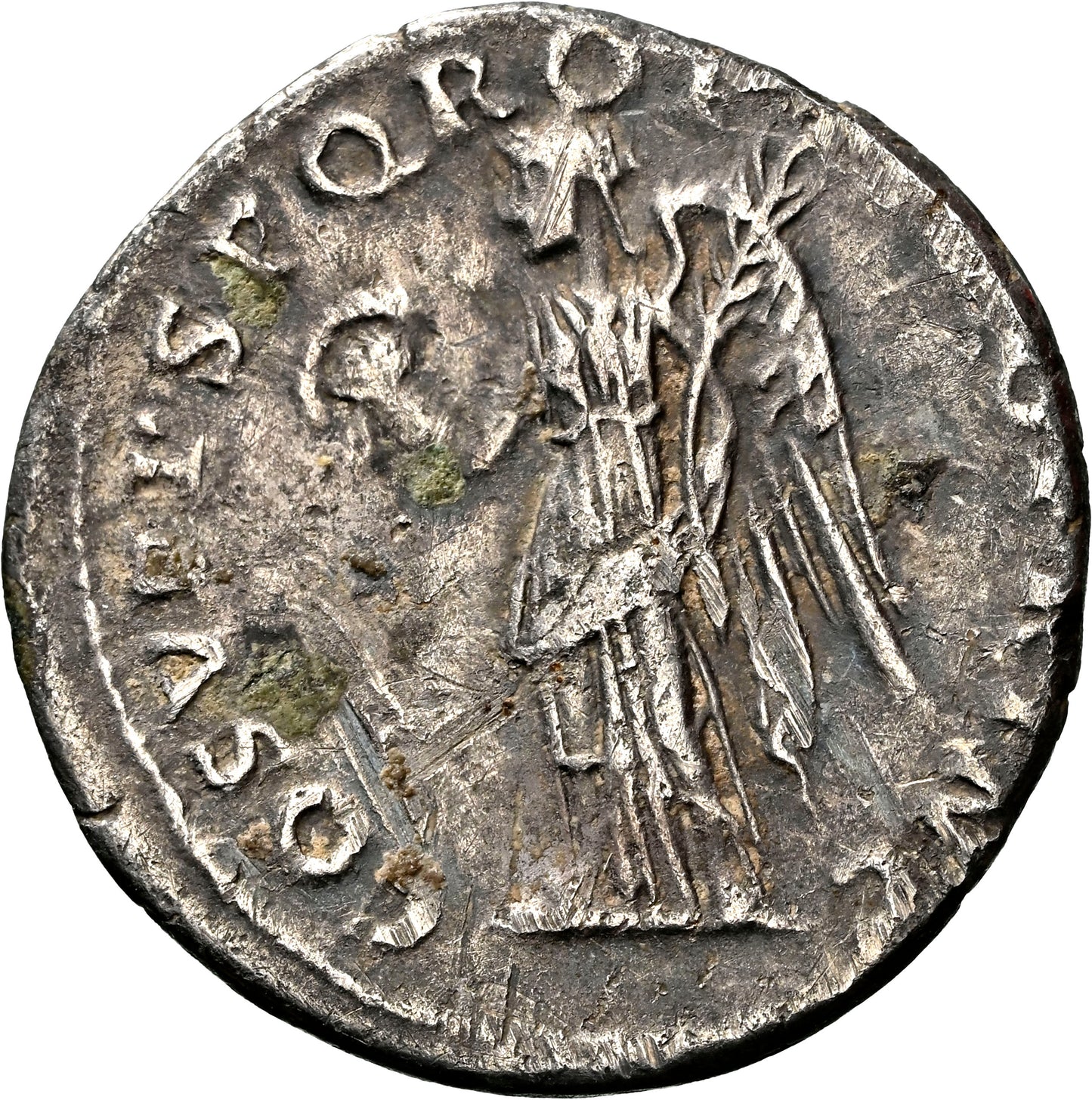 Roman Empire - Trajan - Silver Denarius - NGC Ch VF