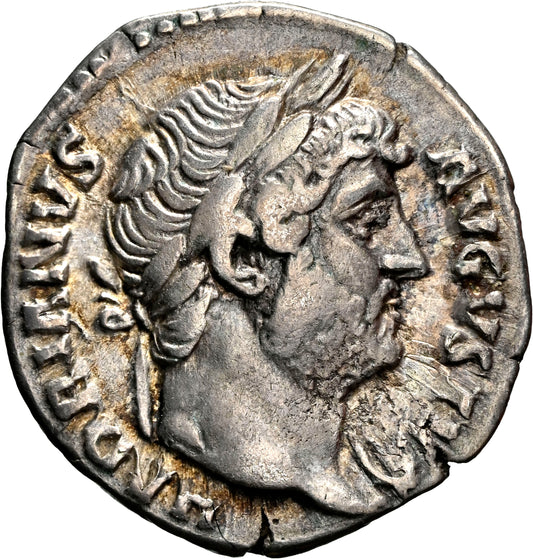 Roman Empire - Hadrian - Silver Denarius - NGC VF - RIC:852