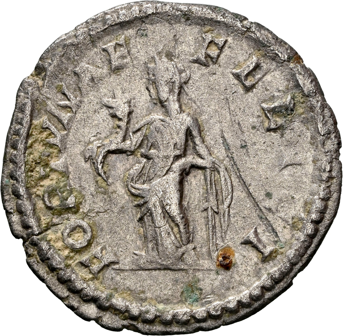 Roman Empire - Julia Domna - Silver Denarius - NGC XF