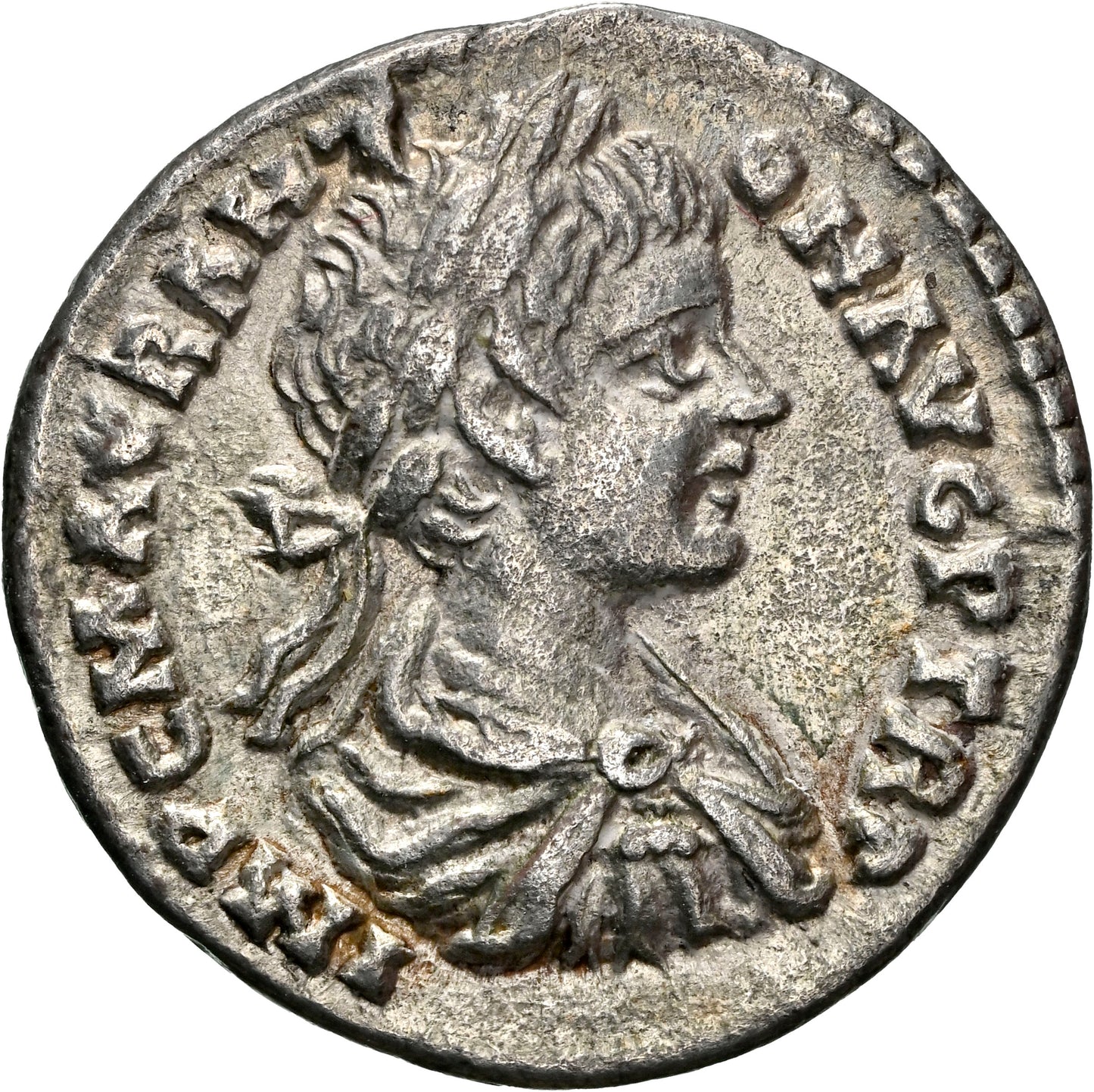 Roman Empire - Caracalla - Silver Denarius - NGC Ch XF - RIC:335