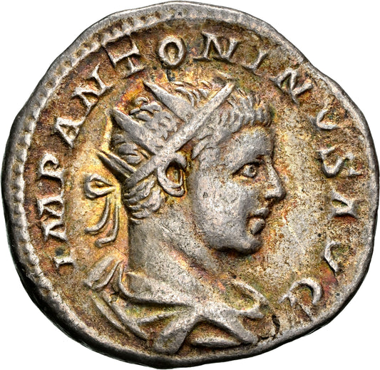 Roman Empire - Elagabalus - Silver Double-Denarius - NGC VF - RIC:94e