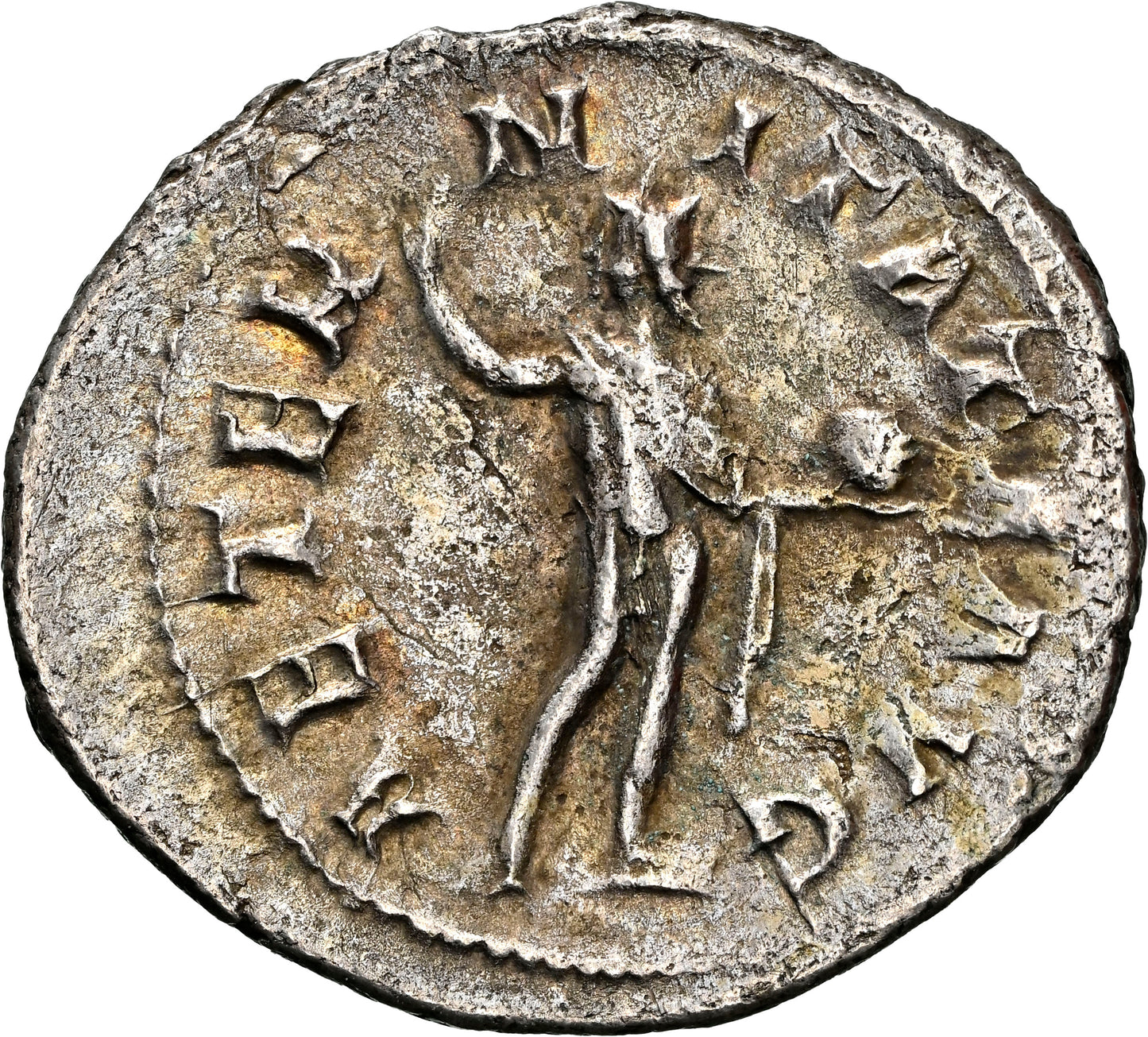 Roman Empire - Gordian III - Silver Denarius - NGC XF