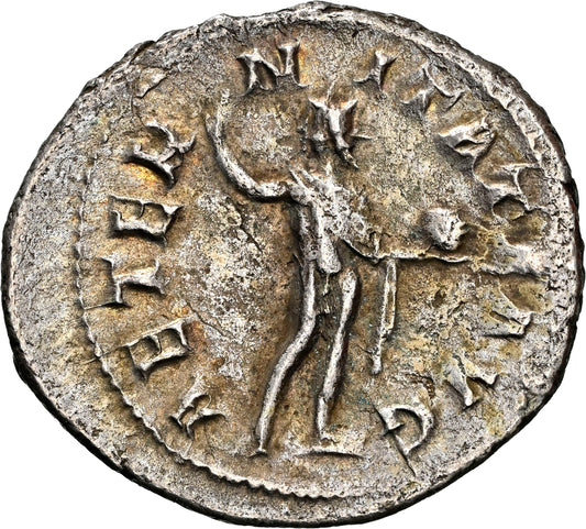 Roman Empire - Gordian III - Silver Denarius - NGC XF