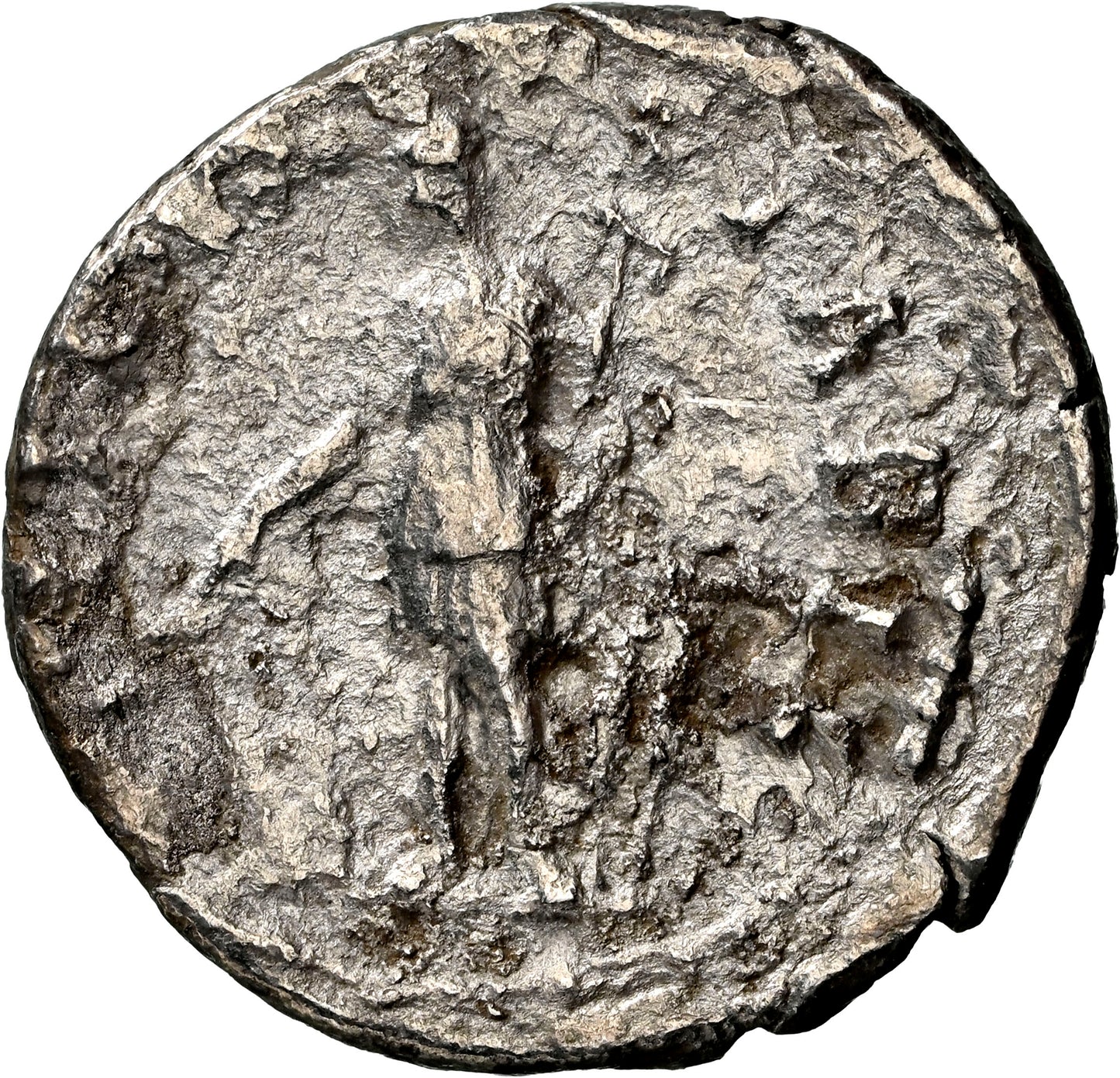 Roman Empire - Hadrian - Silver Denarius - NGC Ch VF