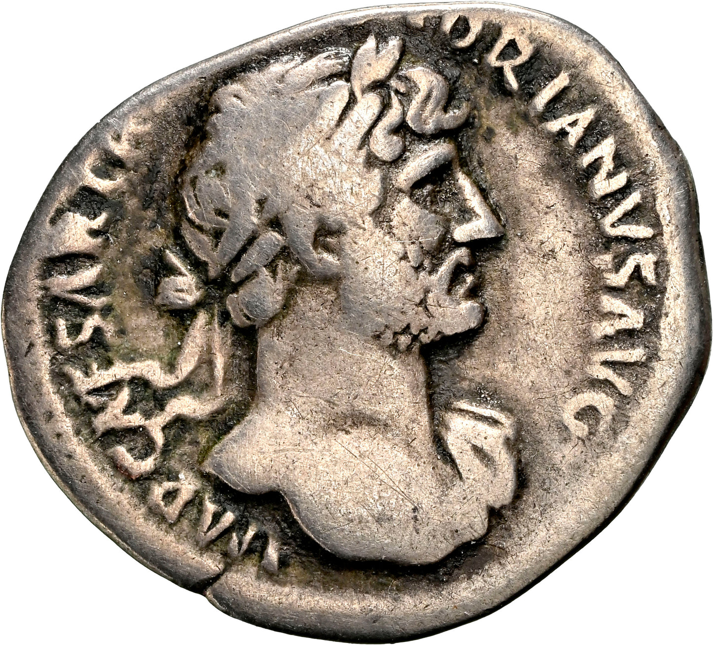 Roman Empire - Hadrian - Silver Denarius - NGC VG