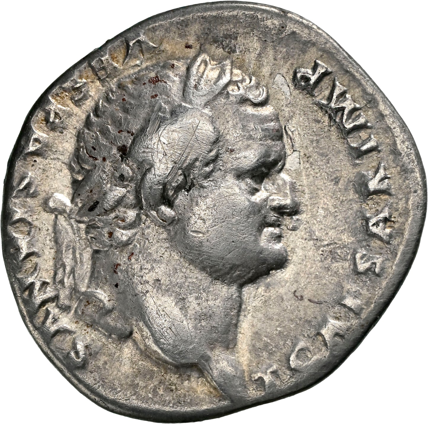 Roman Empire - Titus - Silver Denarius - NGC VF - RIC:948