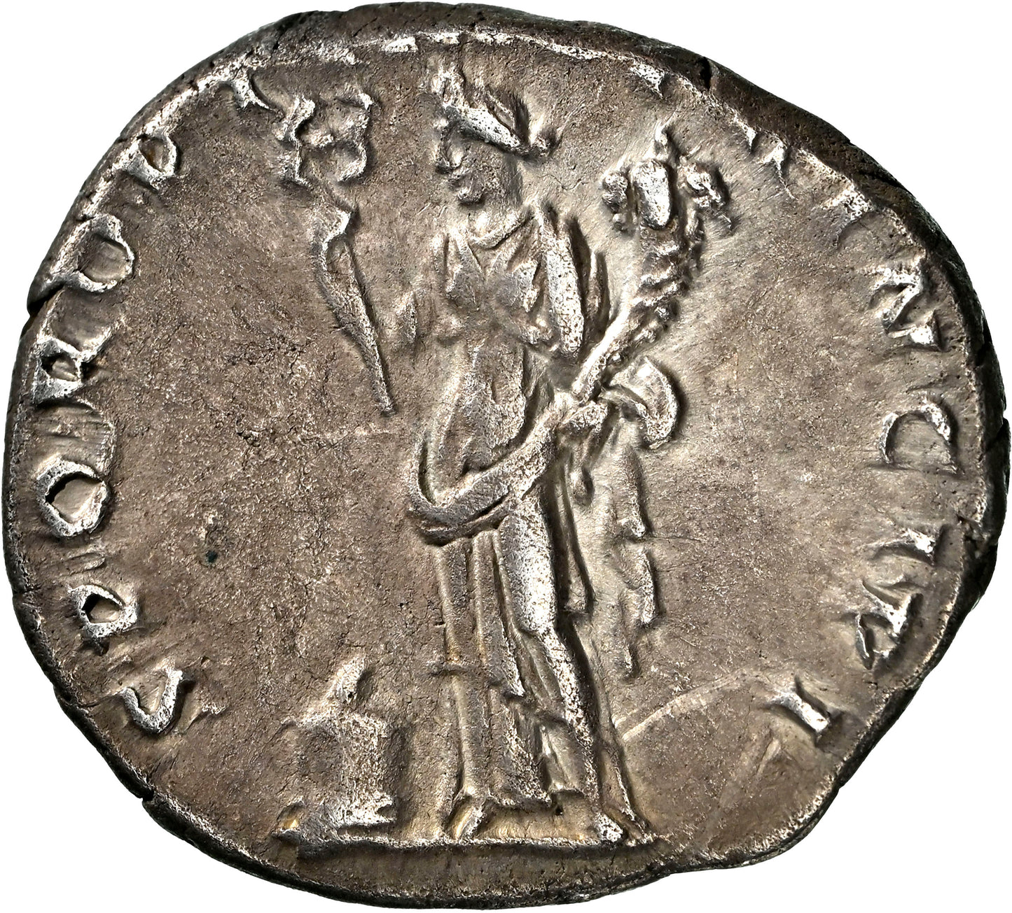 Roman Empire - Trajan - Silver Denarius - NGC XF - RIC:174