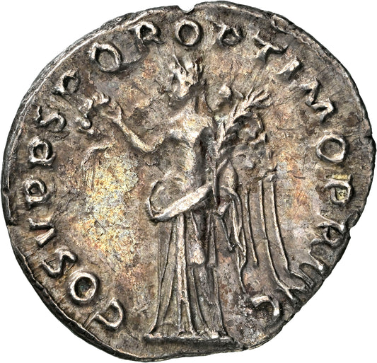 Roman Empire - Trajan - Silver Denarius - NGC XF - RIC:60