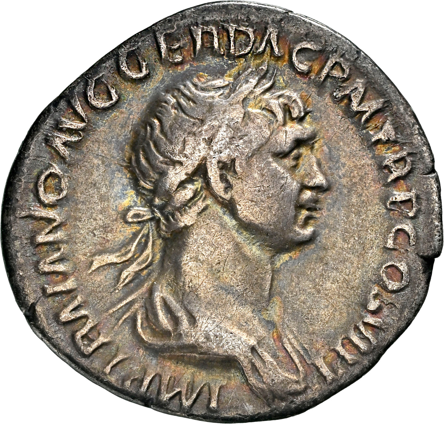 Roman Empire - Trajan - Silver Denarius - NGC VF - RIC:271
