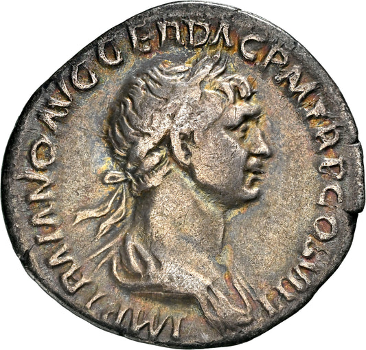 Roman Empire - Trajan - Silver Denarius - NGC VF - RIC:271