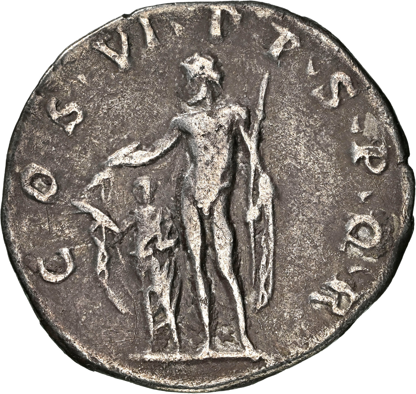 Roman Empire - Trajan - Silver Denarius - NGC VF - RIC:298