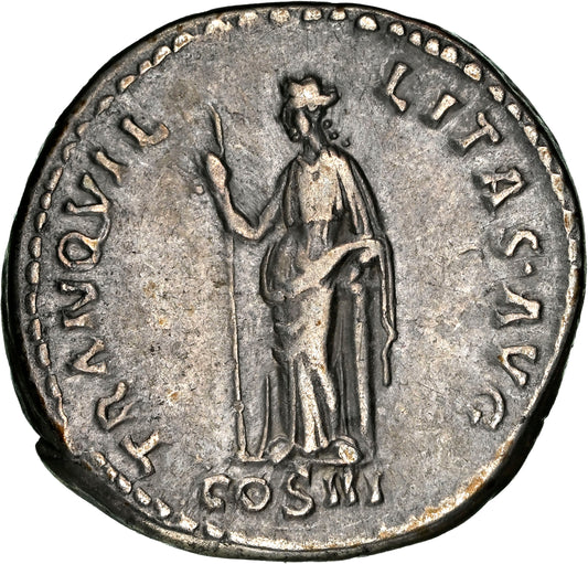 Roman Empire - Hadrian - Silver Denarius - NGC VF - RIC:2056