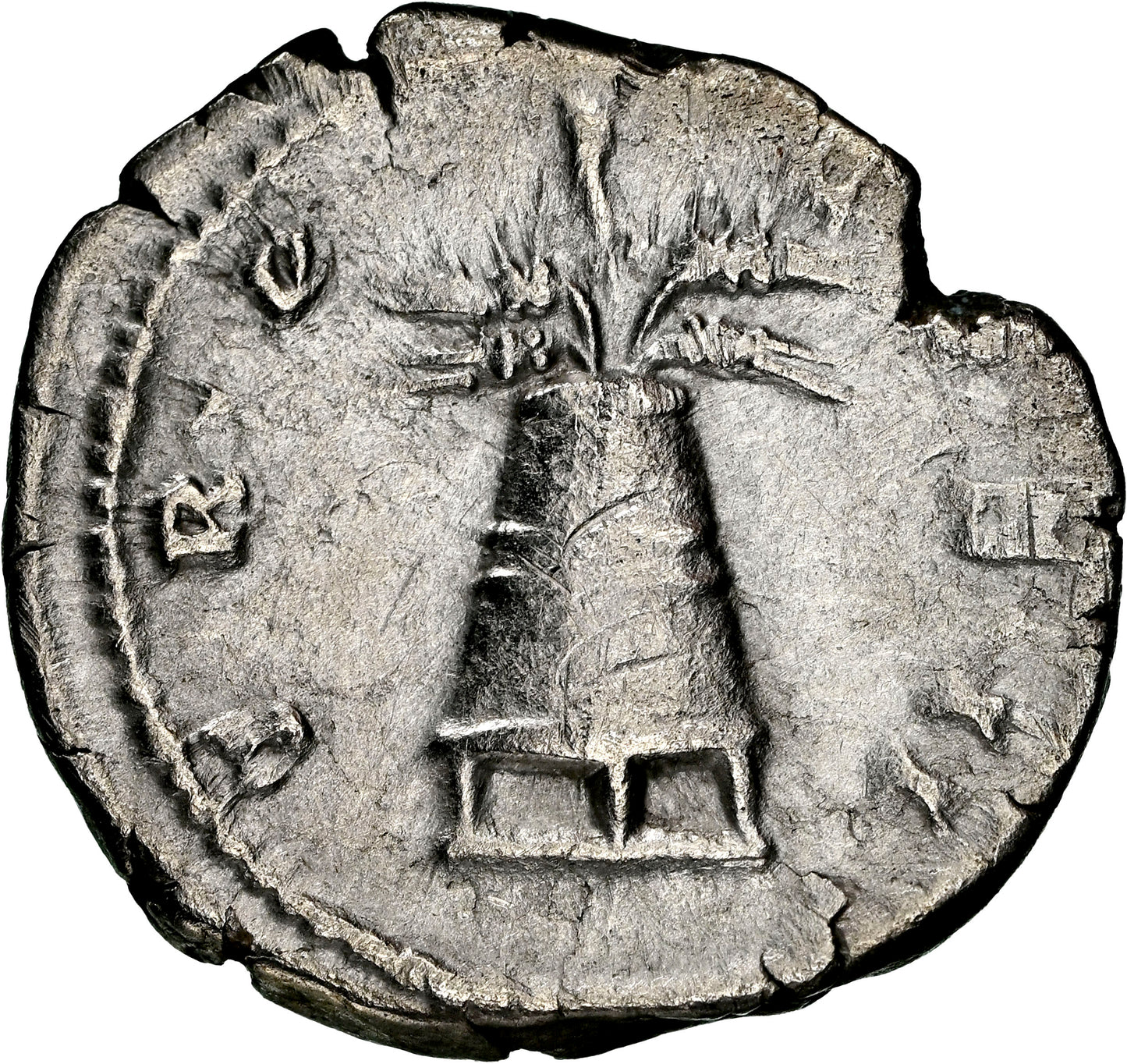 Roman Empire - Antoninus Pius - Silver Denarius - NGC Ch VF - RIC:44