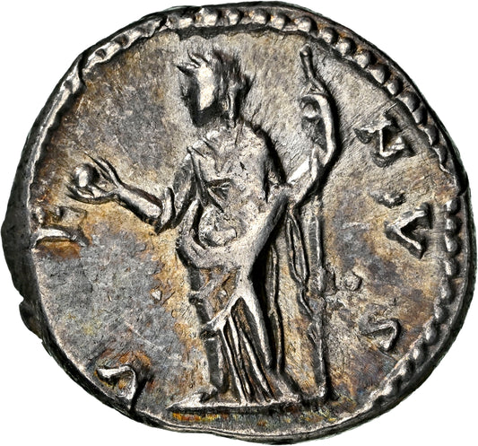 Roman Empire - Lucilla - Silver Denarius - NGC XF - RIC:784