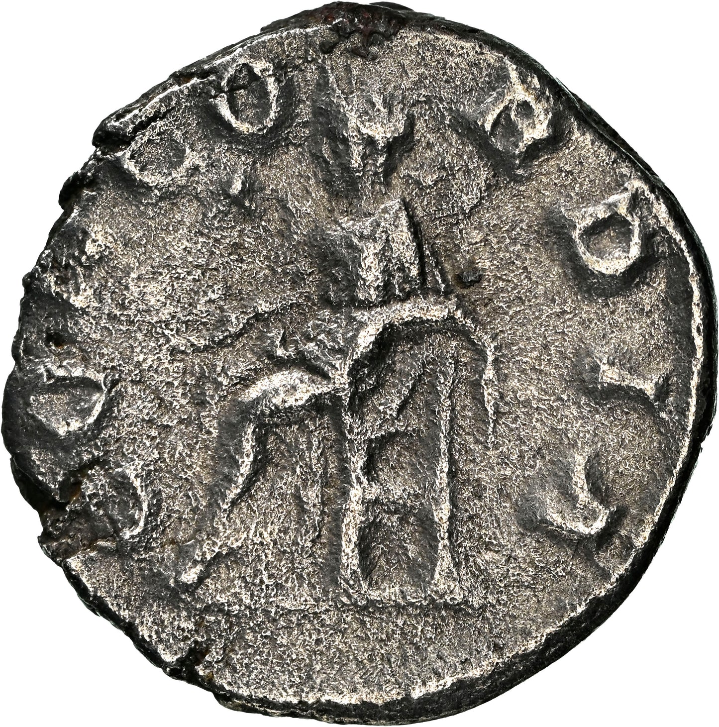 Roman Empire - Julia Paula - Silver Denarius - NGC Ch XF - RIC:211
