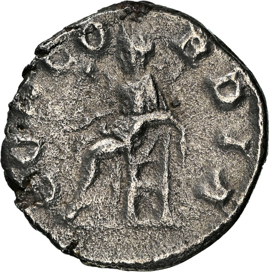 Roman Empire - Julia Paula - Silver Denarius - NGC Ch XF - RIC:211