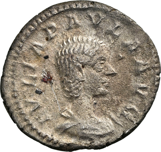Roman Empire - Julia Paula - Silver Denarius - NGC XF - RIC:211