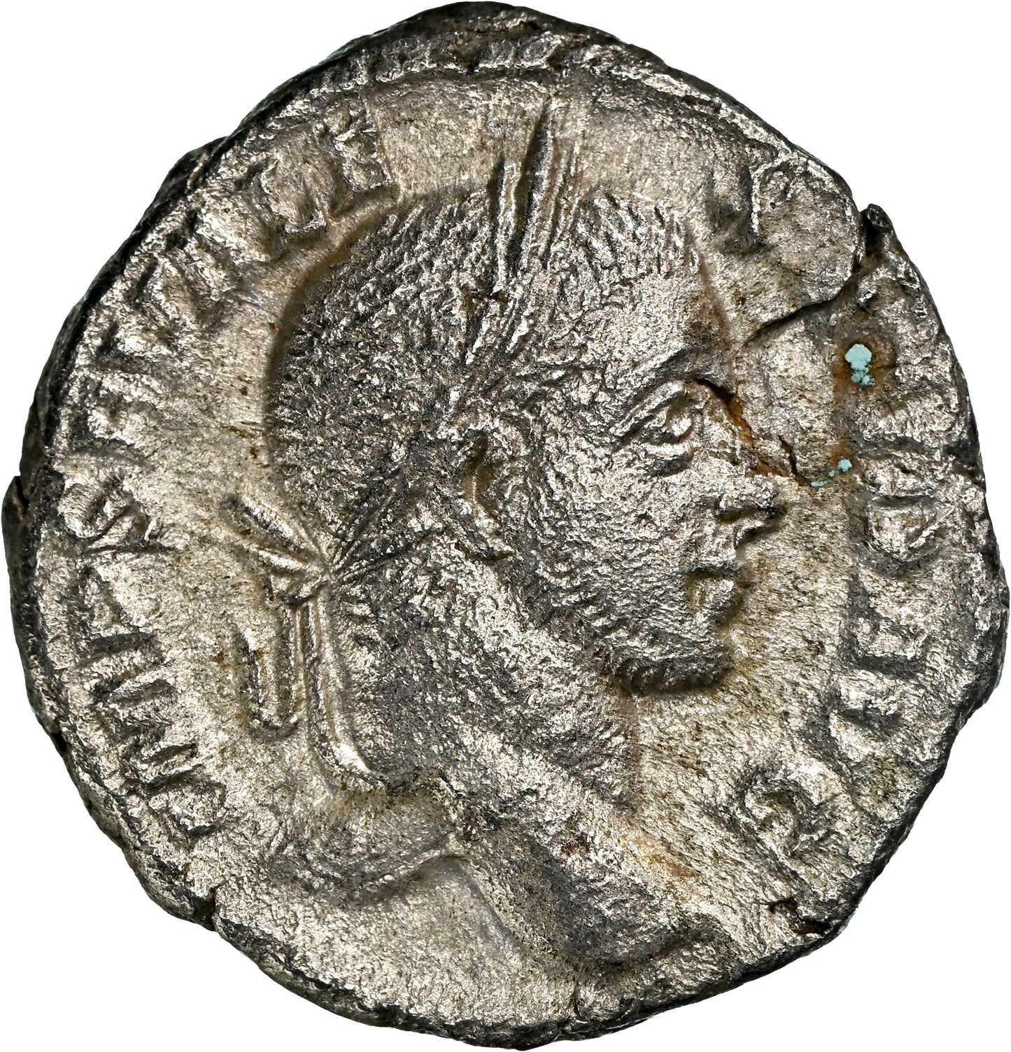 Roman Empire - Severus Alexander - Silver Denarius - NGC Ch VF