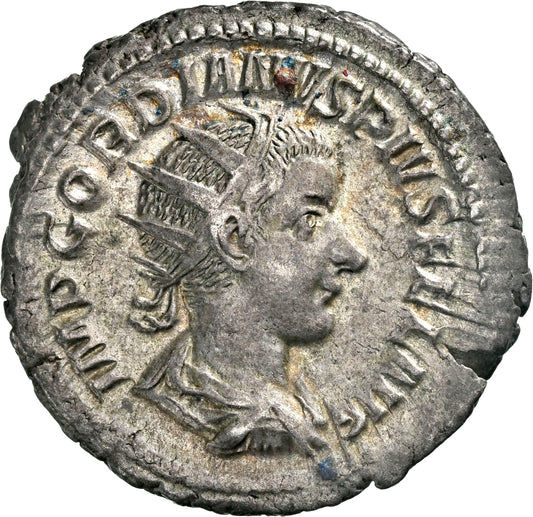 Roman Empire - Gordian III - Silver Double-Denarius - NGC XF - RIC:37
