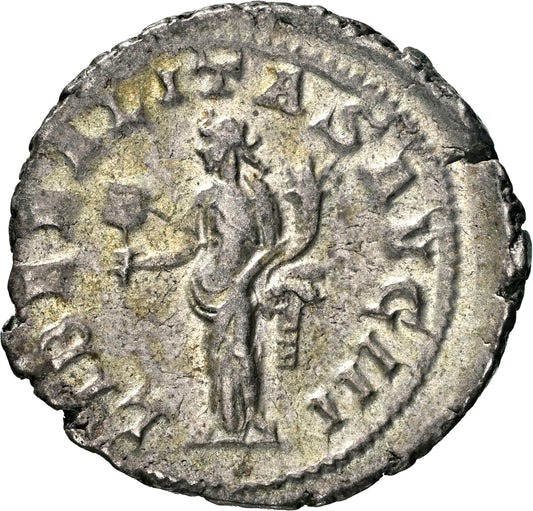 Roman Empire - Gordian III - Silver Double-Denarius - NGC XF - RIC:37