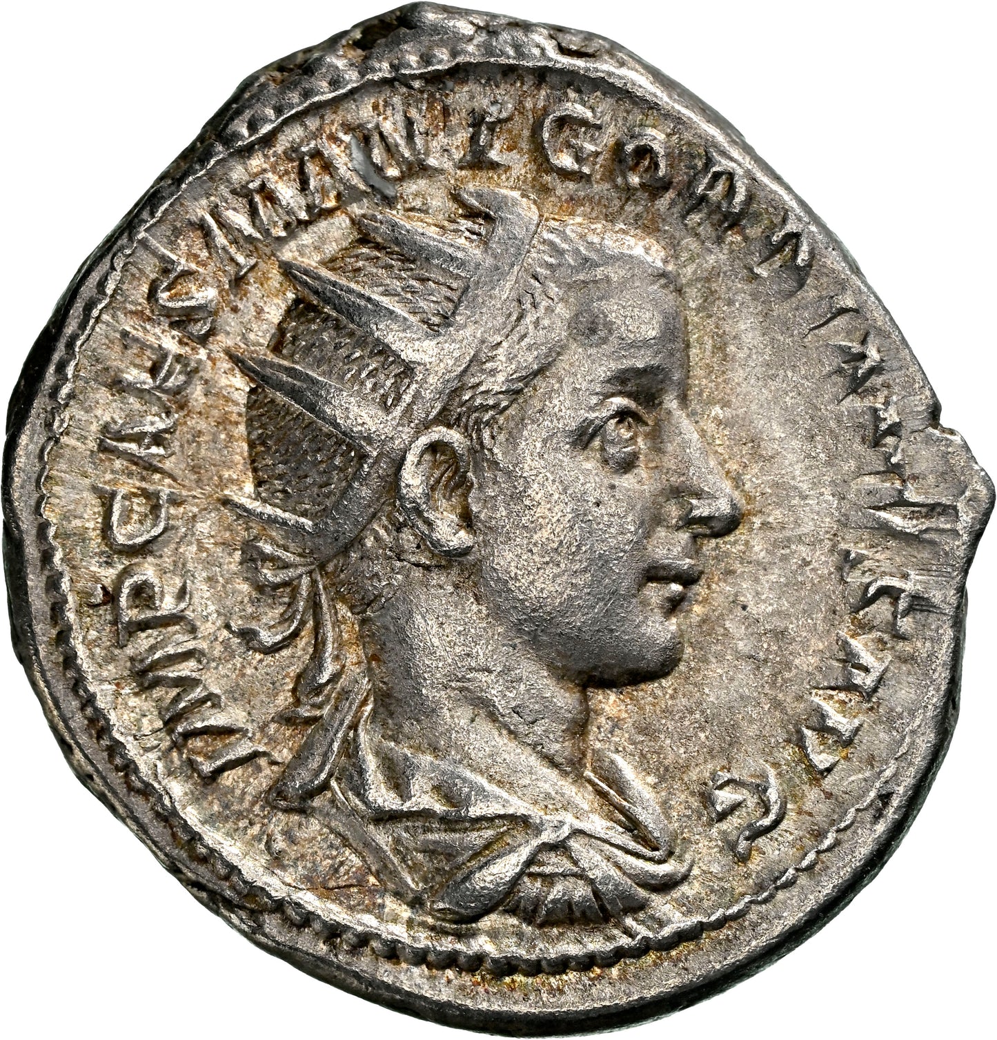 Roman Empire - Gordian III - Silver Double-Denarius - NGC Ch VF