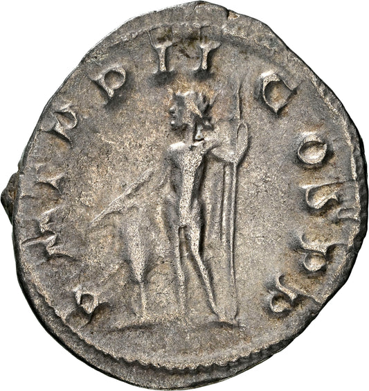 Roman Empire - Gordian III - Silver Double-Denarius - NGC Ch VF