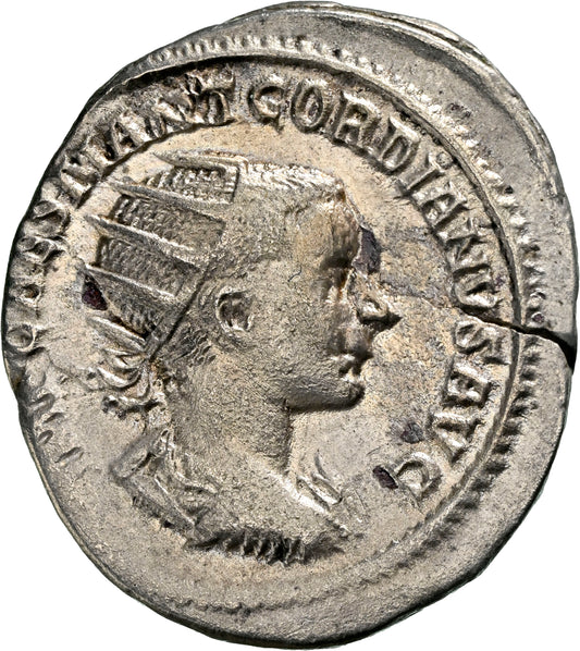 Roman Empire - Gordian III - Silver Double-Denarius - NGC VF