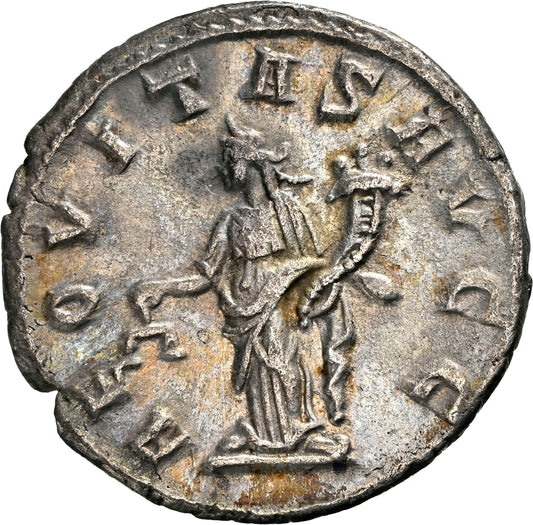 Roman Empire - Philip I - Silver Double-Denarius - NGC XF