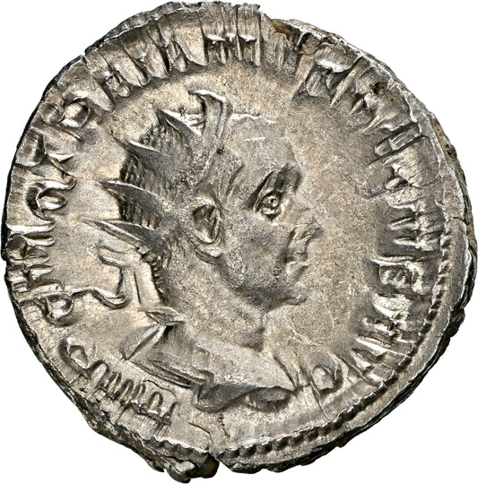 Roman Empire - Trajan Decius - Silver Double-Denarius - NGC VF