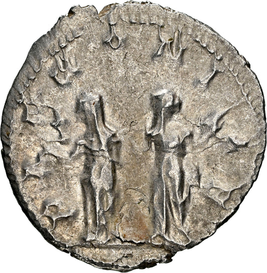 Roman Empire - Trajan Decius - Silver Double-Denarius - NGC VF