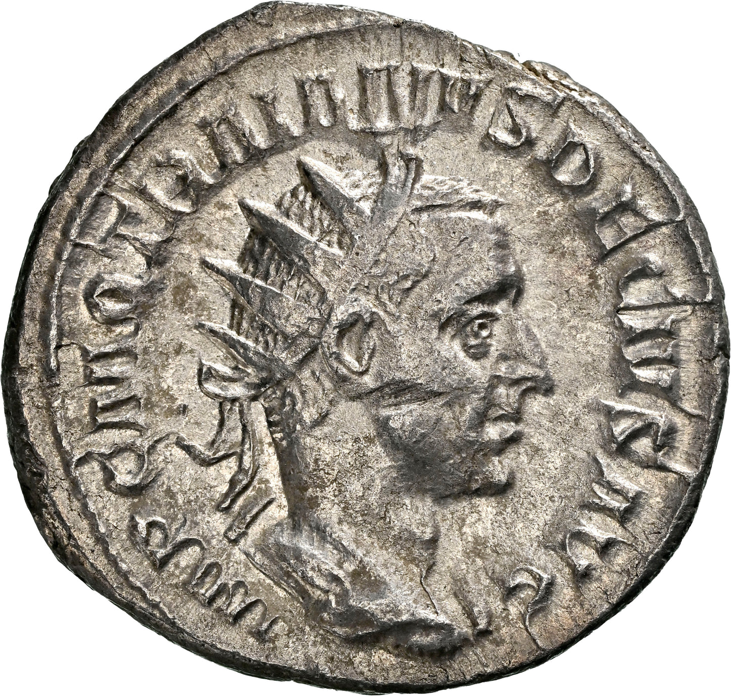 Roman Empire - Trajan Decius - Silver Double-Denarius - NGC VF