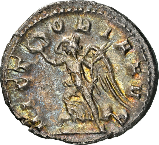 Roman Empire - Trajan Decius - Silver Double-Denarius - NGC VF
