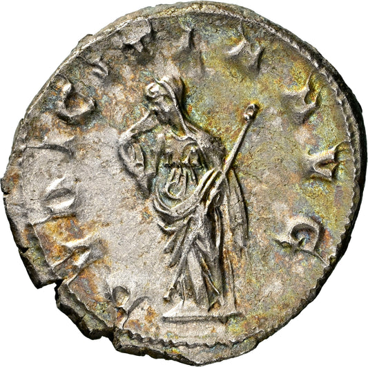 Roman Empire - Herennia Etruscilla - Silver Double-Denarius - NGC AU - RIC:58b