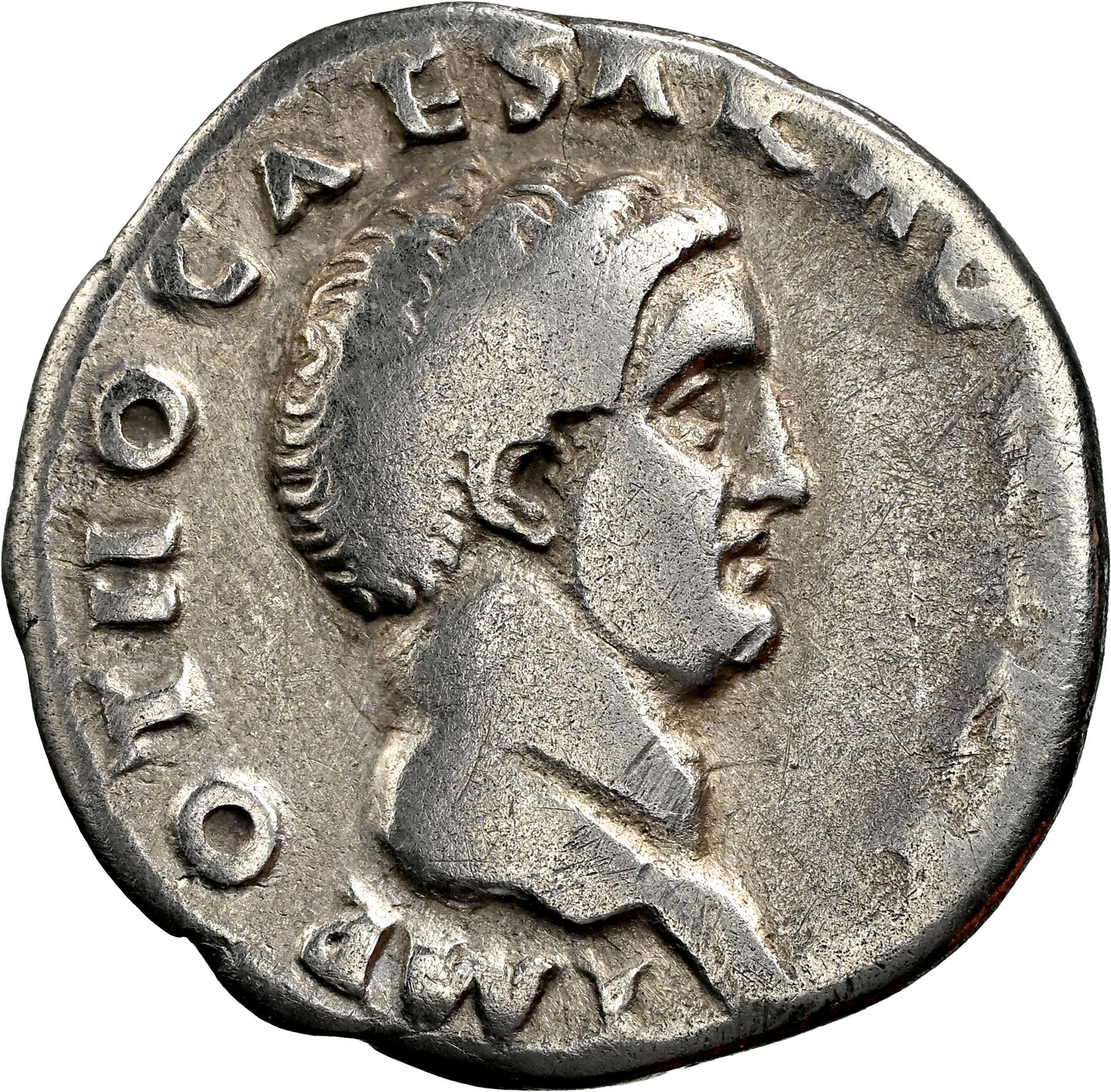Roman Empire - Otho - Silver Denarius - NGC Ch F - RIC:10