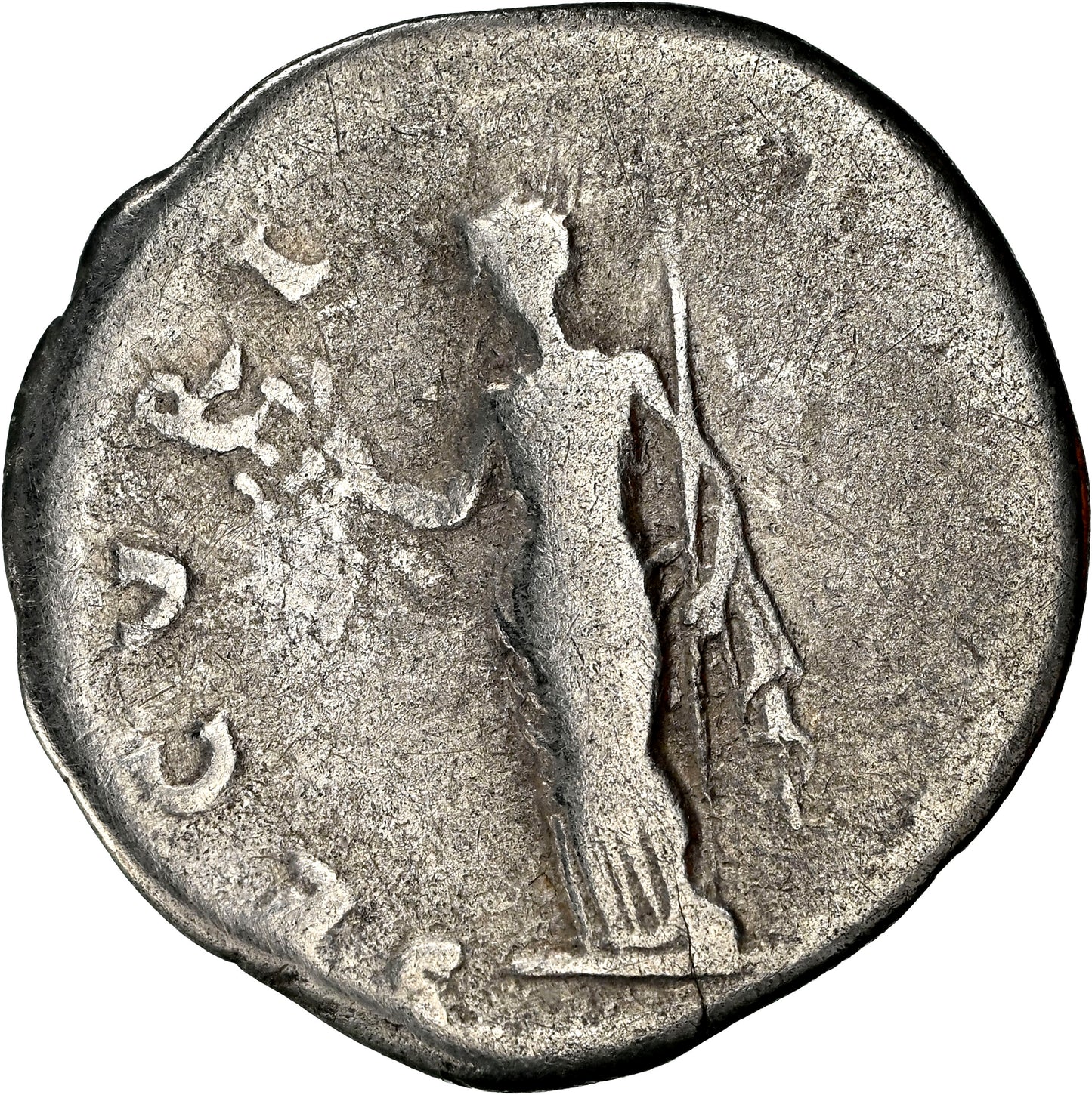 Roman Empire - Otho - Silver Denarius - NGC Ch F - RIC:10