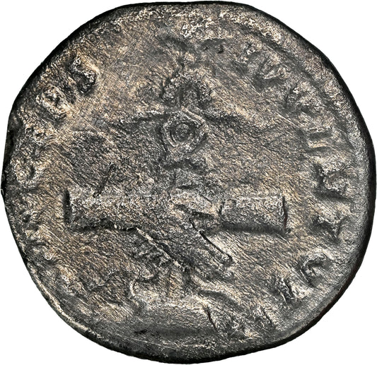 Roman Empire - Domitian - Silver Denarius - NGC Ch F - RIC:1081