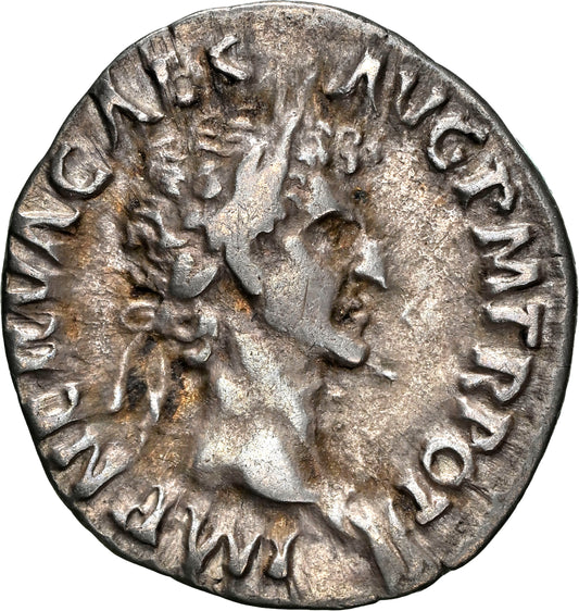 Roman Empire - Nerva - Silver Denarius - NGC VF - RIC:24
