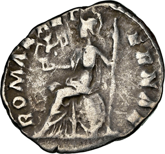 Roman Empire - Clodius Albinus - Silver Denarius - NGC VF - RIC:11a