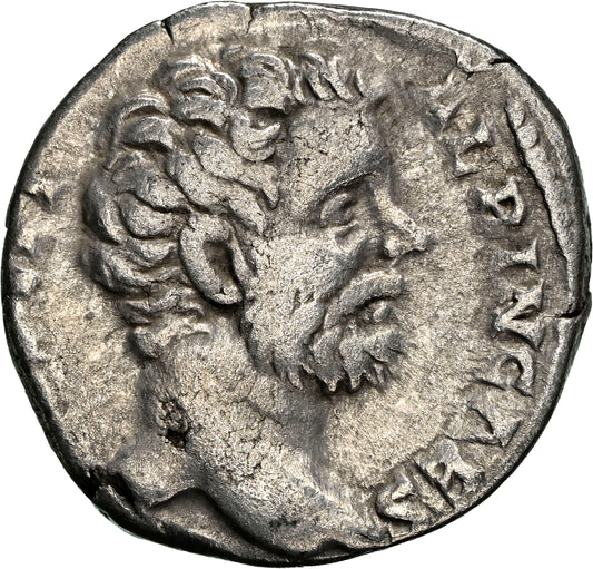 Roman Empire - Clodius Albinus - Silver Denarius - NGC VF - RIC:7