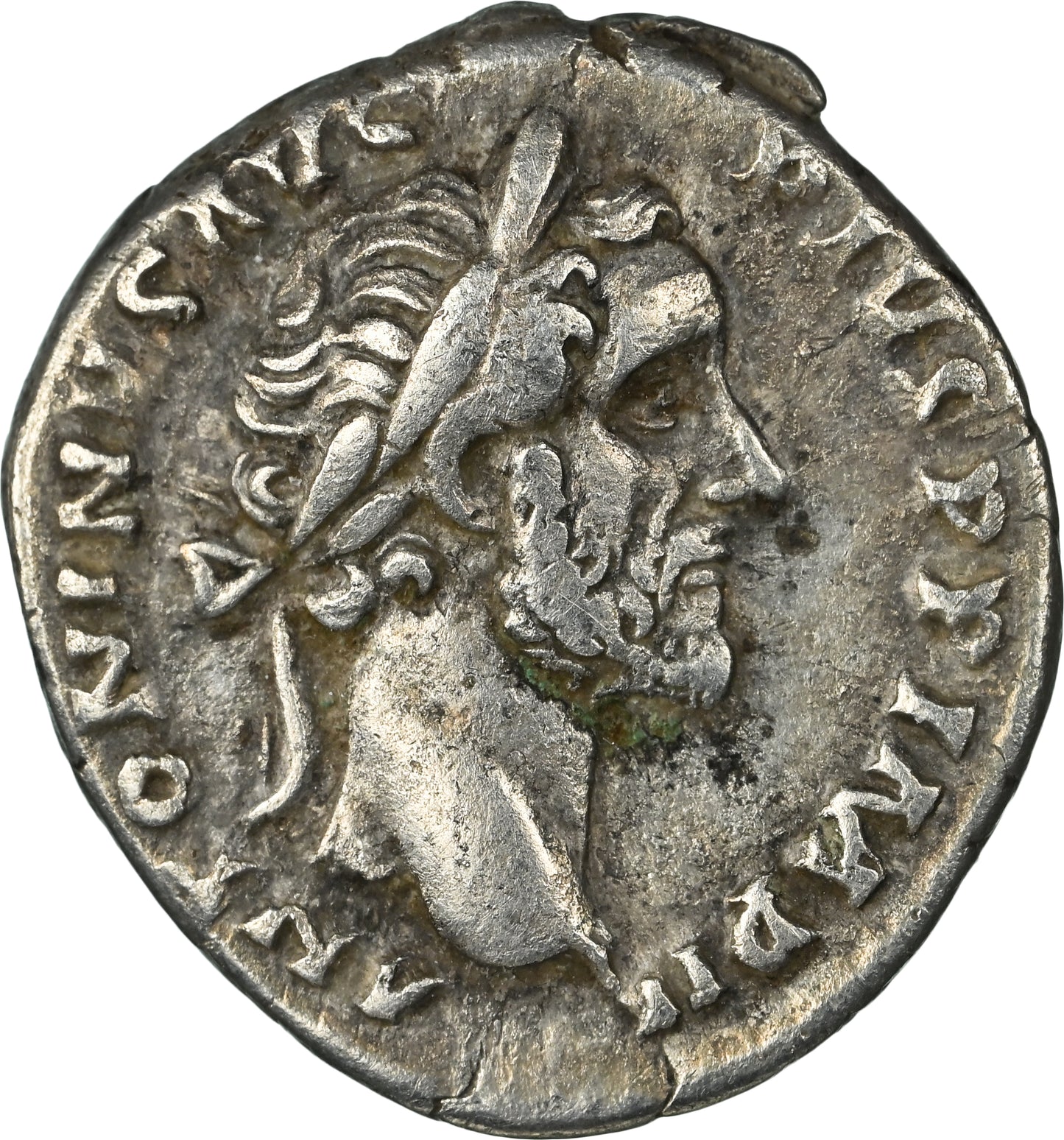 Roman Empire - Antoninus Pius - Silver Denarius - NGC VF - RIC:264