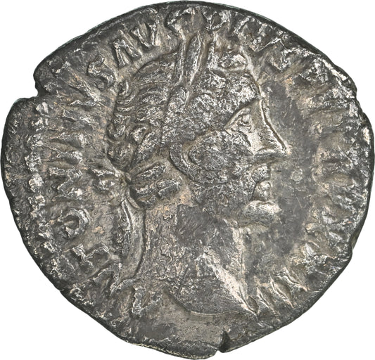 Roman Empire - Antoninus Pius - Silver Denarius - NGC VF - RIC:298