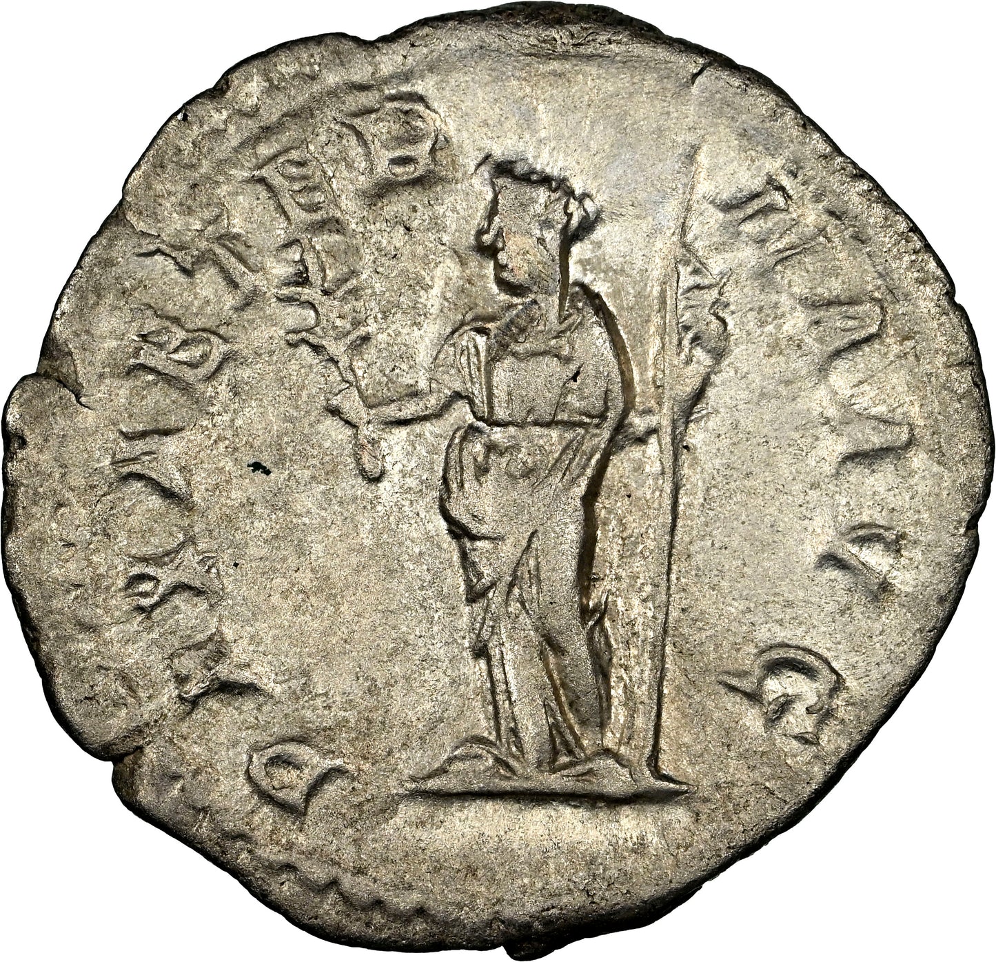 Roman Empire - Severus Alexander - Silver Denarius - NGC Ch VF - RIC:165