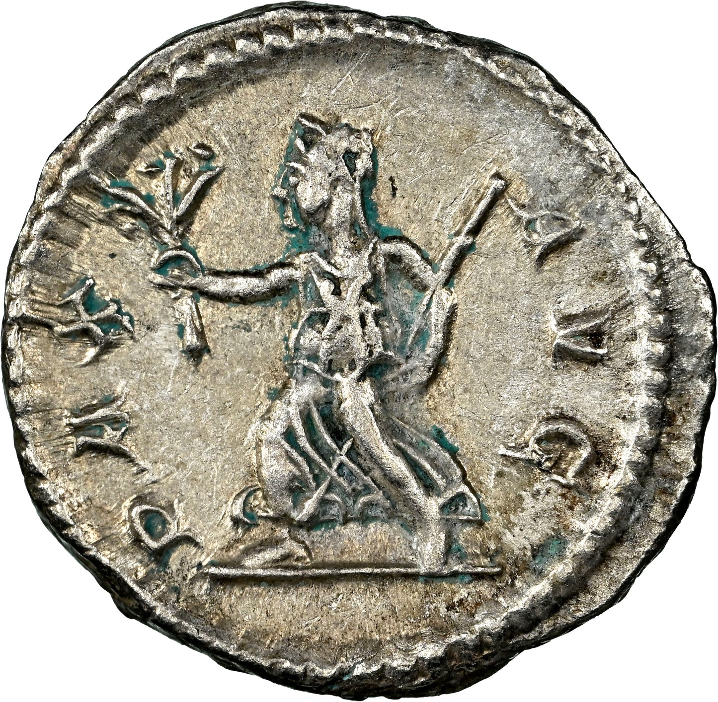 Roman Empire - Severus Alexander - Silver Denarius - NGC XF - RIC:168