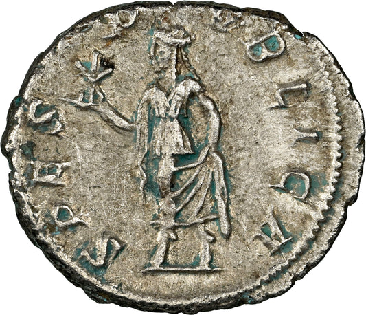 Roman Empire - Severus Alexander - Silver Denarius - NGC XF - RIC:254