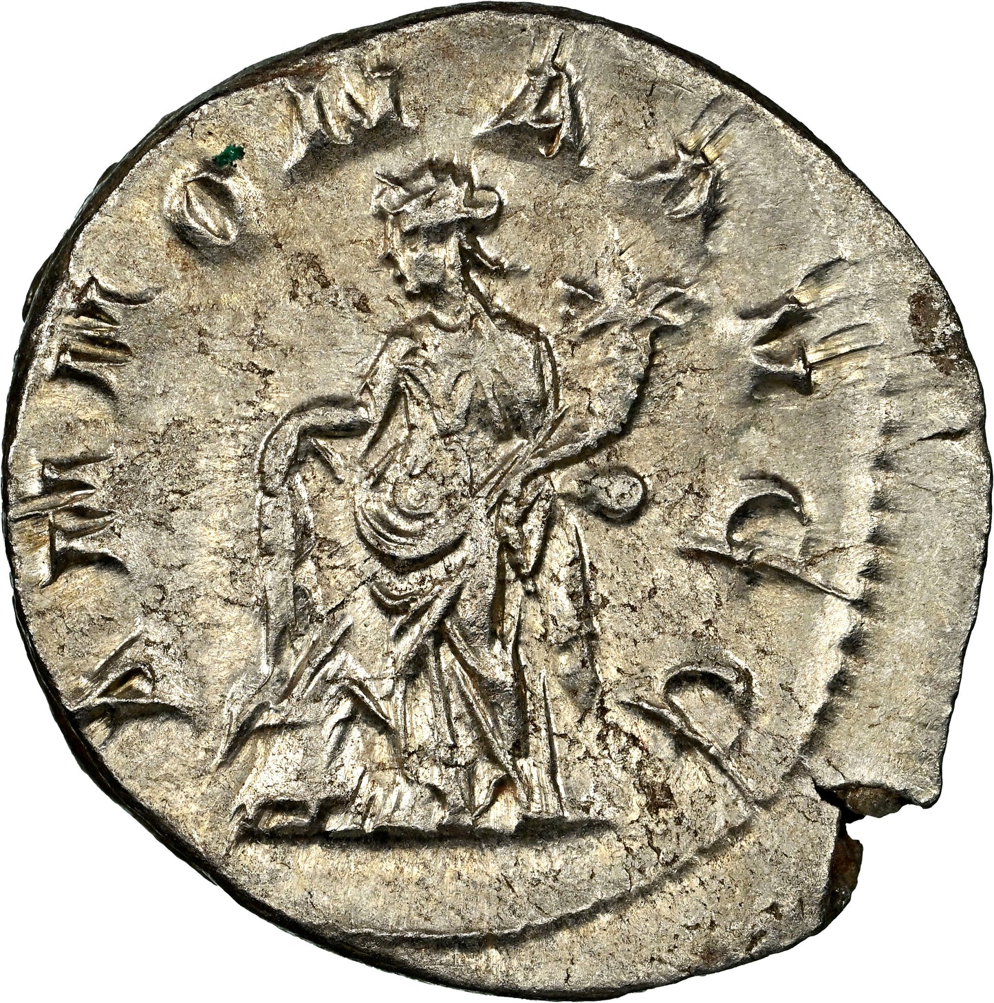 Roman Empire - Philip I - Silver Double-Denarius - NGC Ch AU - RIC:28c